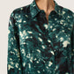 Soaked in Luxury Miria Shirt | Rain Forest Splash Print