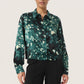 Soaked in Luxury Miria Shirt | Rain Forest Splash Print