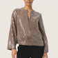 Soaked in Luxury Nanina Blouse | Morel