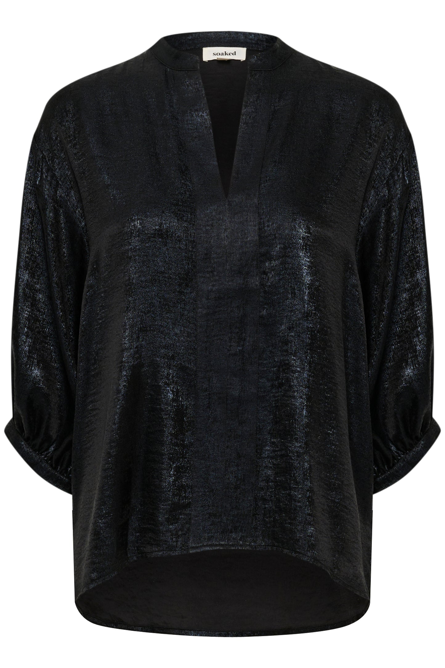 Soaked in Luxury Elvie Amily Blouse | Black