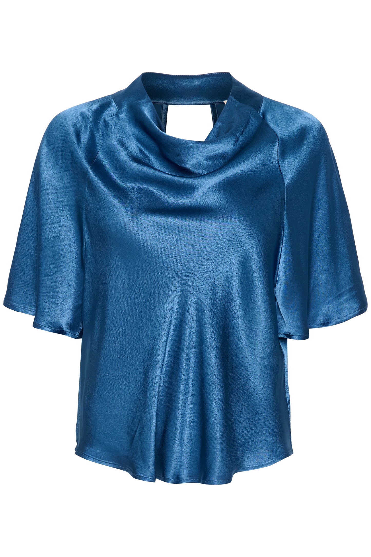 Soaked in Luxury Milu Katharine Blouse | Ensign Blue