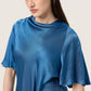 Soaked in Luxury Milu Katharine Blouse | Ensign Blue