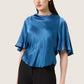 Soaked in Luxury Milu Katharine Blouse | Ensign Blue