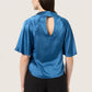 Soaked in Luxury Milu Katharine Blouse | Ensign Blue