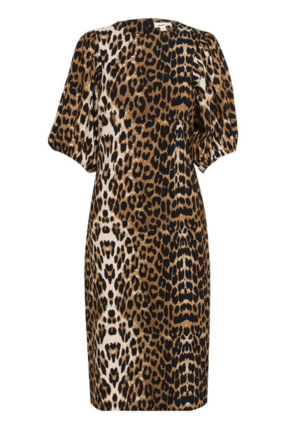 Soaked in Luxury Xala Dress | Leopard Pattern