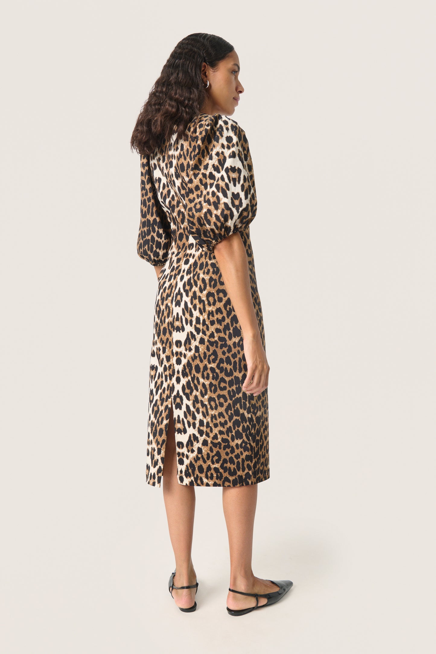 Soaked in Luxury Xala Dress | Leopard Pattern