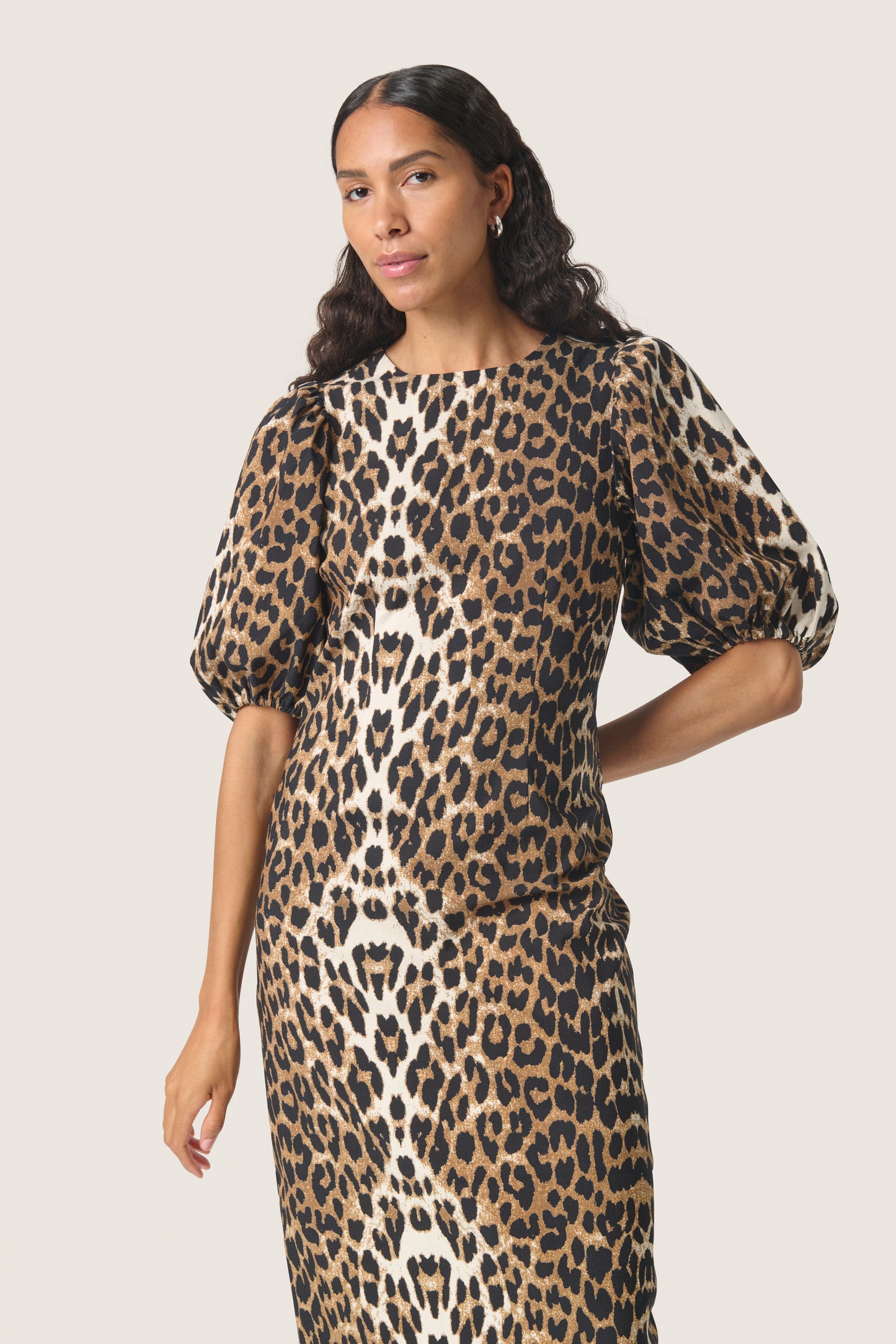 Soaked in Luxury Xala Dress | Leopard Pattern