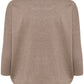 Saint Tropez Mila Round Neck Jumper | Iron Melange