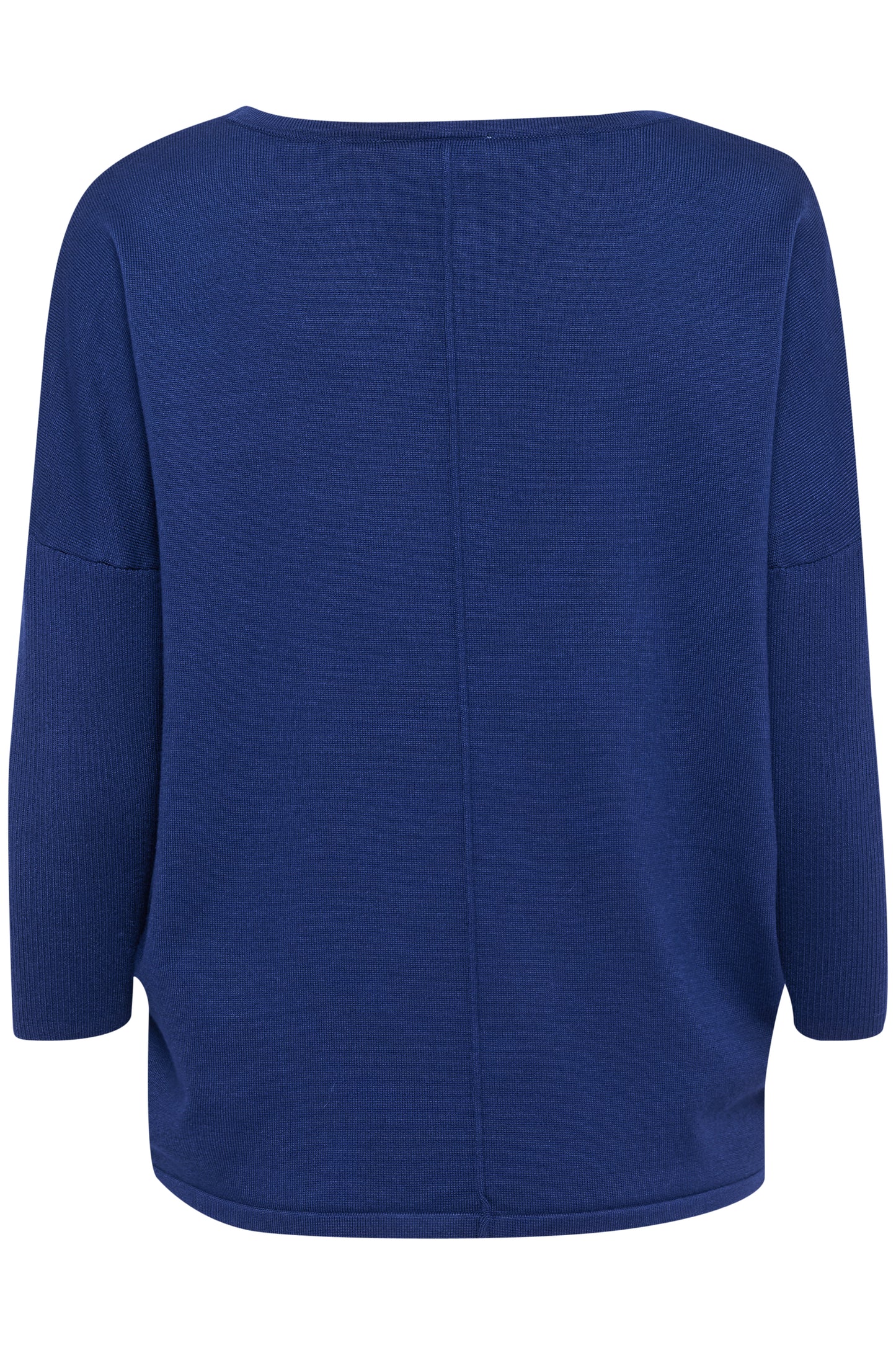 Saint Tropez Mila Round Neck Jumper | Midnight Sail