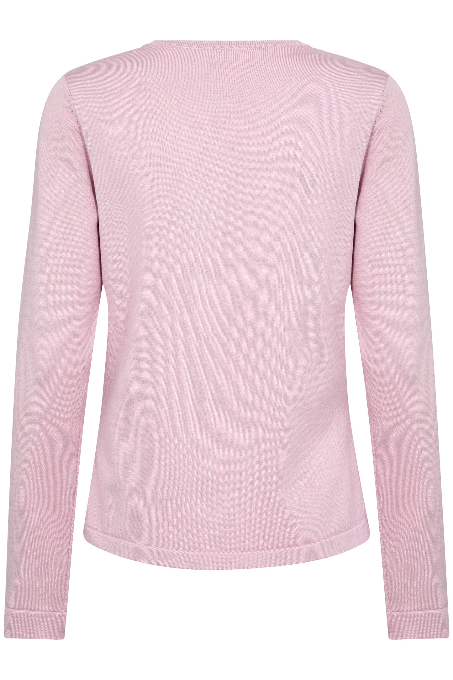 Saint Tropez Mila Round Neck Cardigan | Pink Nectar