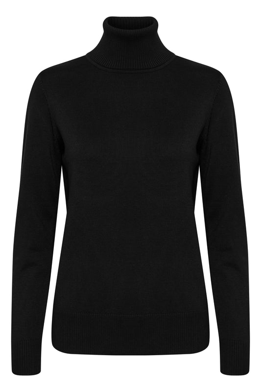 Saint Tropez MilaSZ Rollneck Pullover | Black