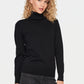 Saint Tropez Mila Rollneck Pullover | Black