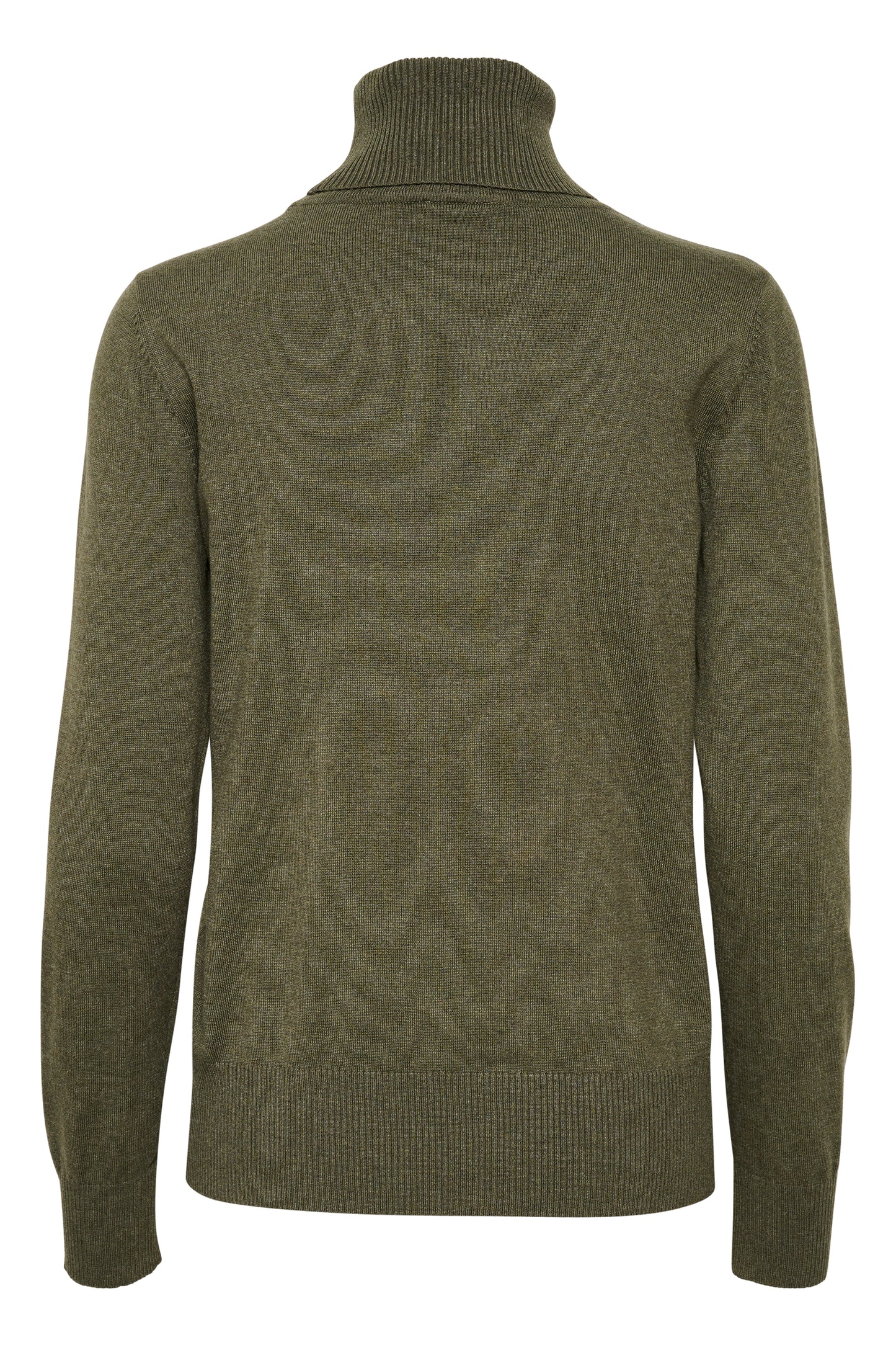 Saint Tropez Mila Rollneck Pullover | Army Green