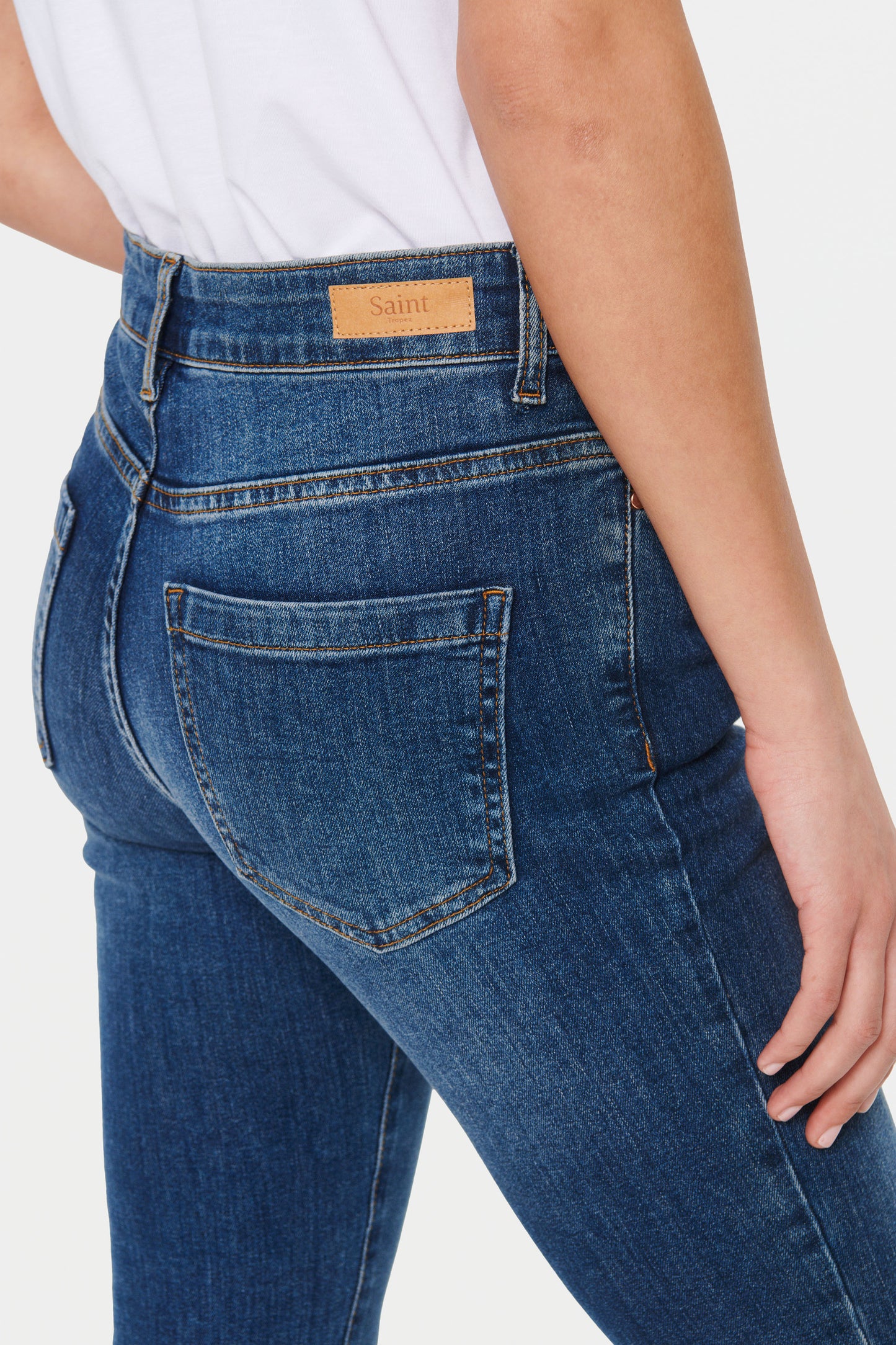 Saint Tropez Molly Slim Jeans | Medium Blue