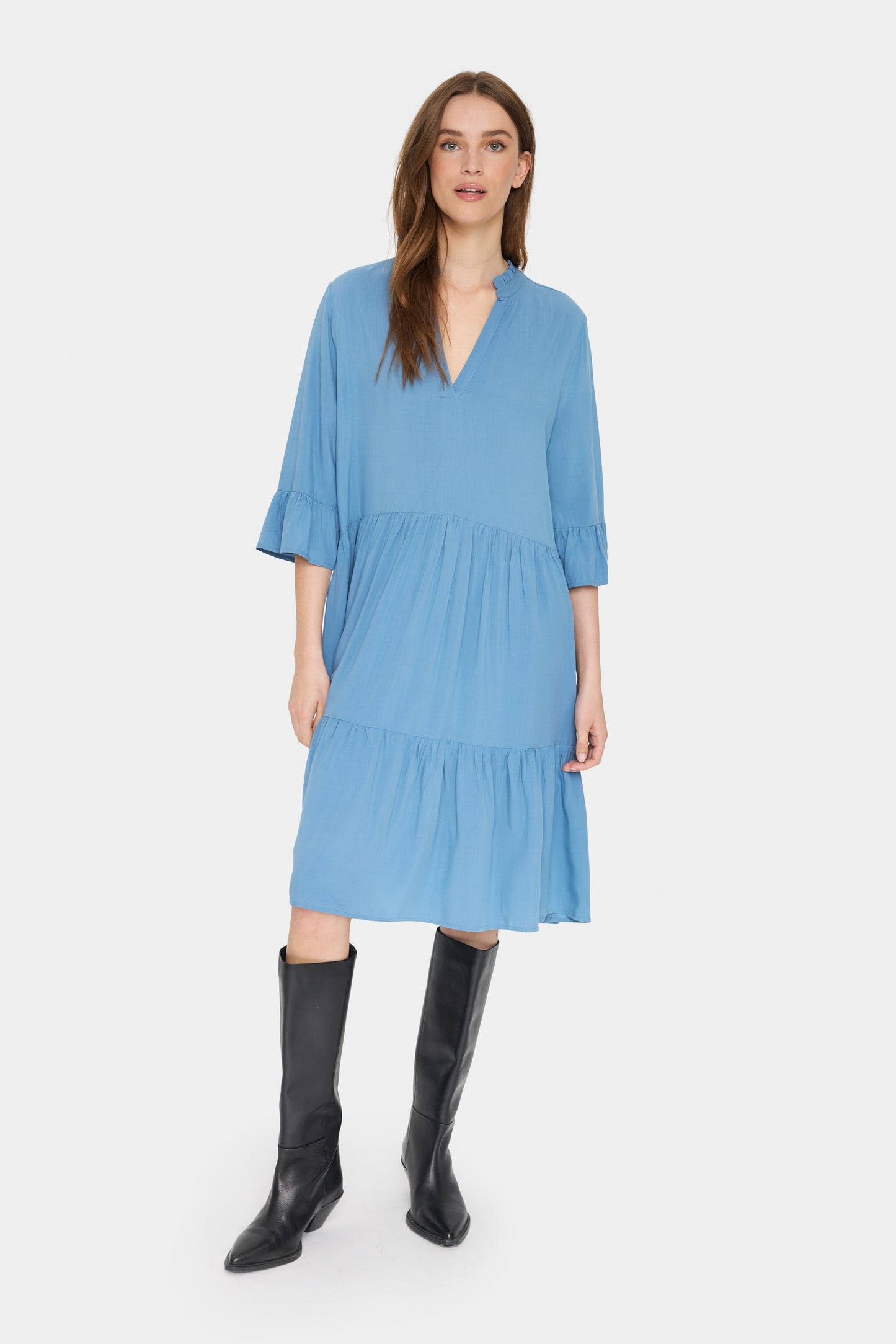 Saint Tropez Eda Dress | Captain's Blue