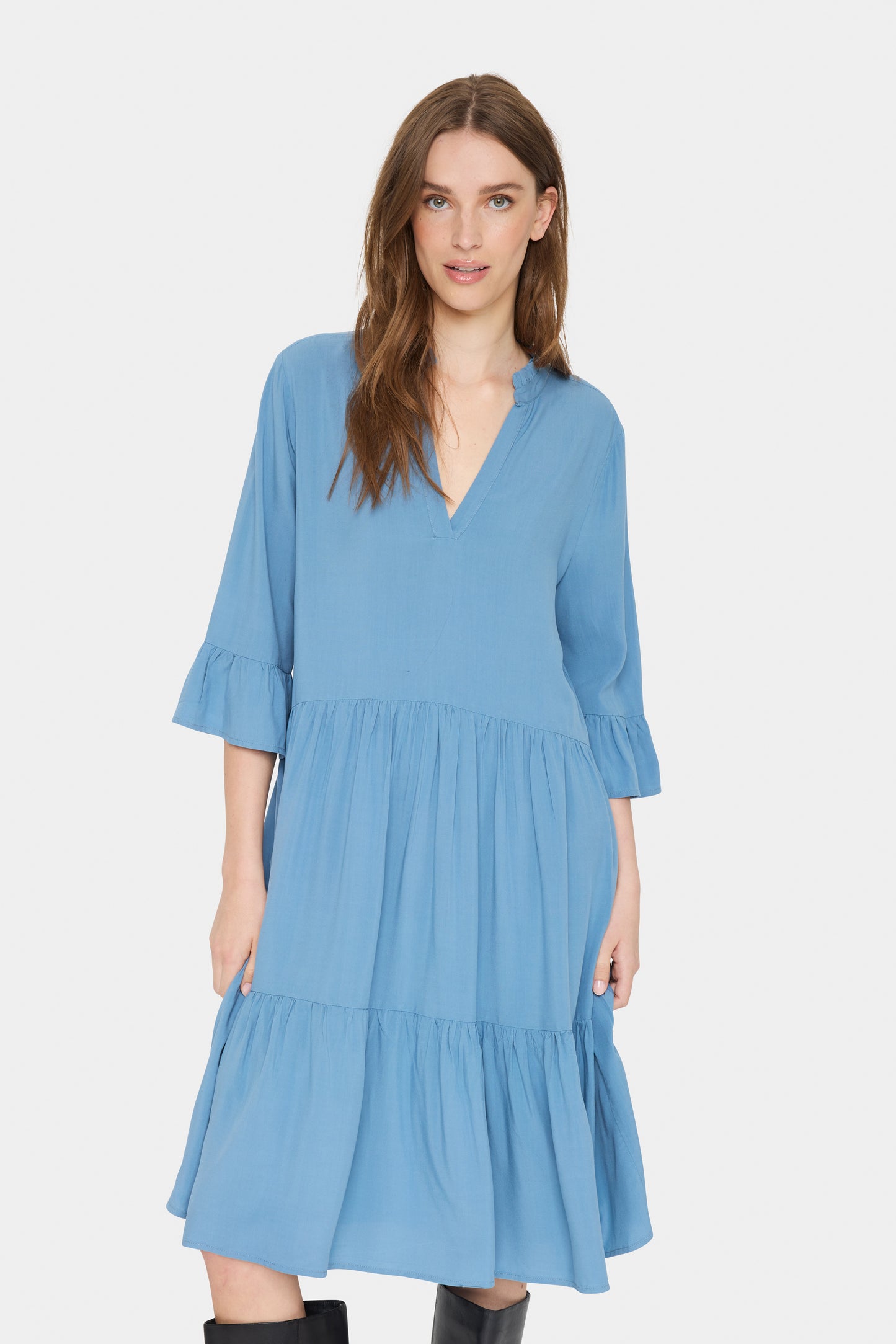 Saint Tropez Eda Dress | Captain's Blue