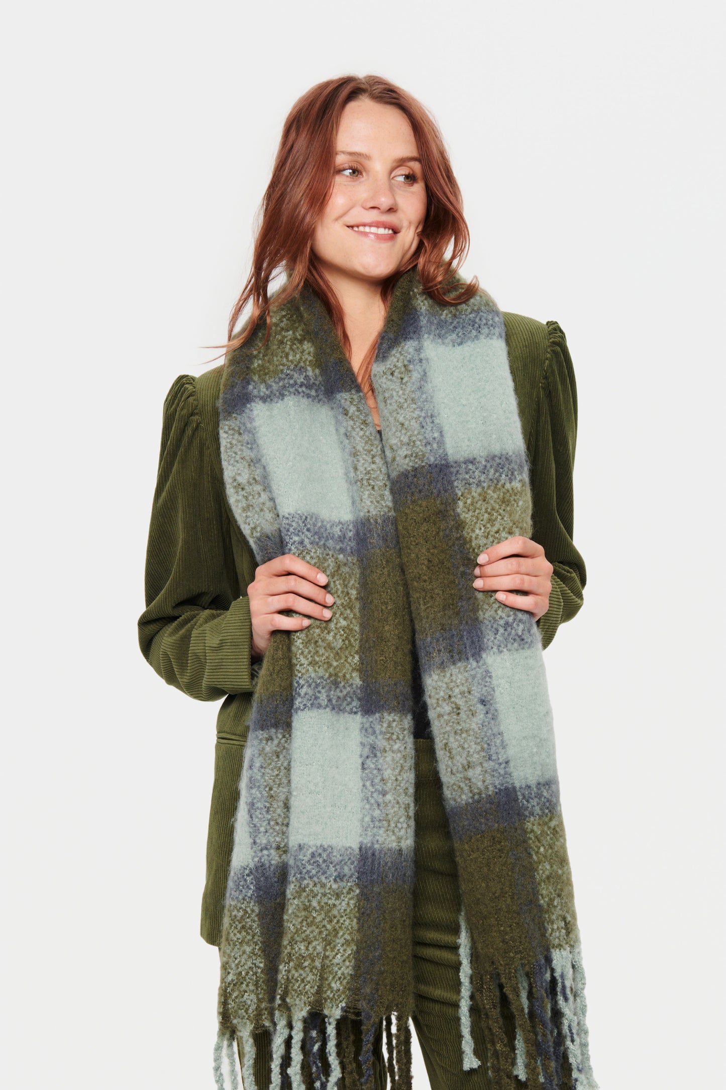 Saint Tropez Aberte Scarf | Iceberg Green