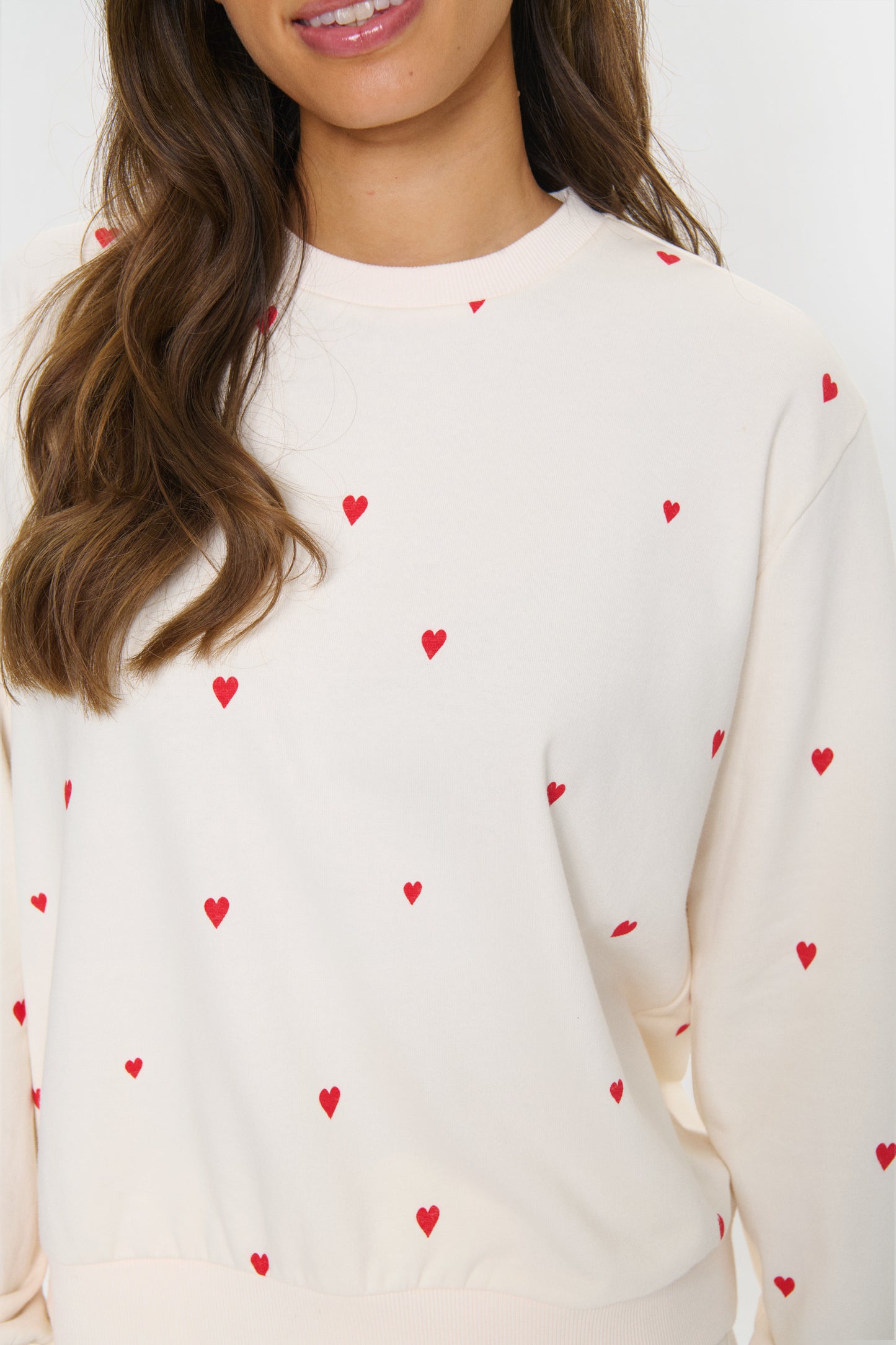 Saint Tropez Dagna Sweatshirt | Ice Flame Hearts