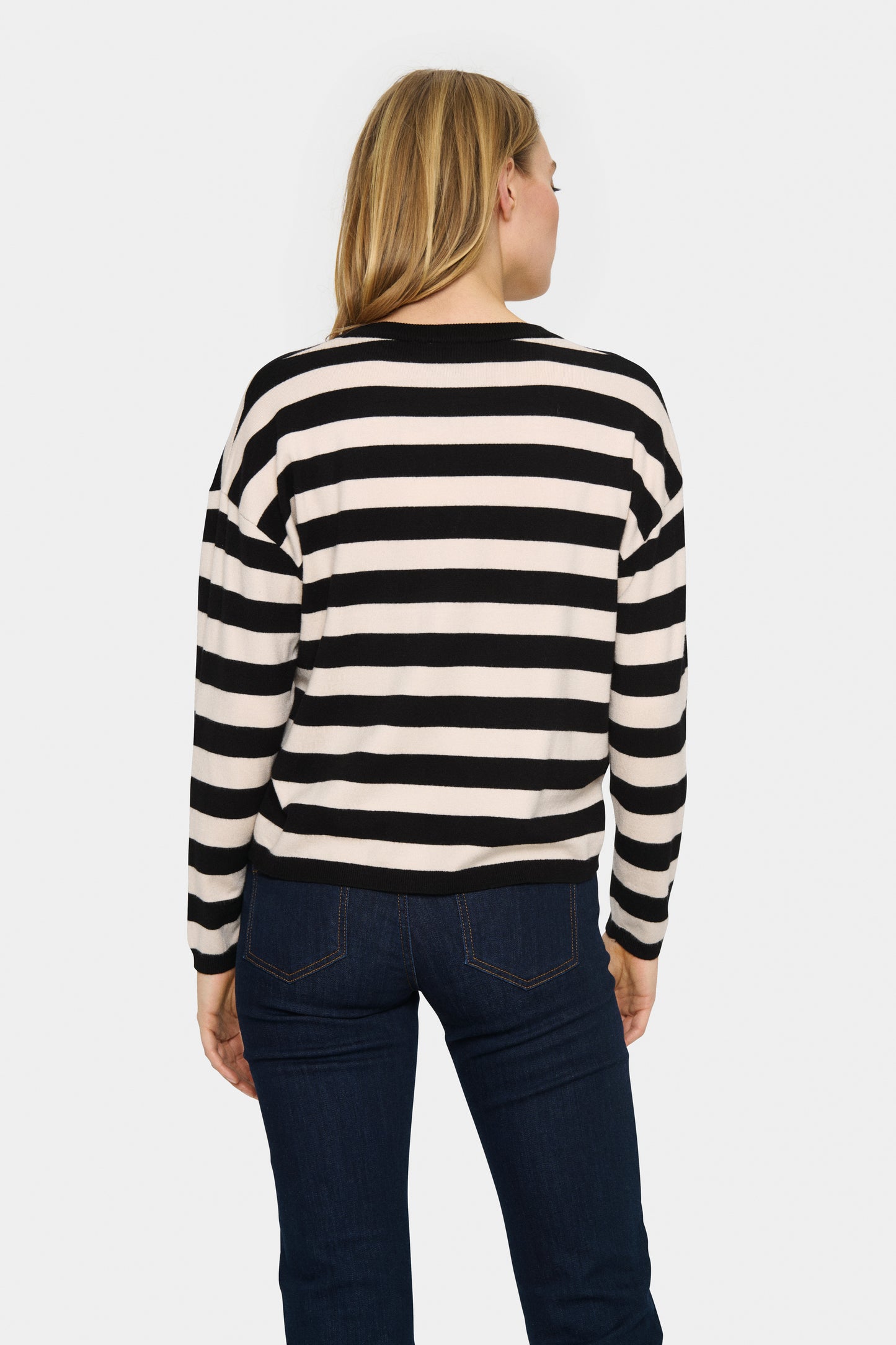 Saint Tropez Fikam V-Neck Pullover