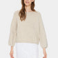 Saint Tropez Gaine Wool Pullover | Grey Morn Melange