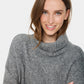 Saint Tropez Gilda Pullover | Mist Grey Melange