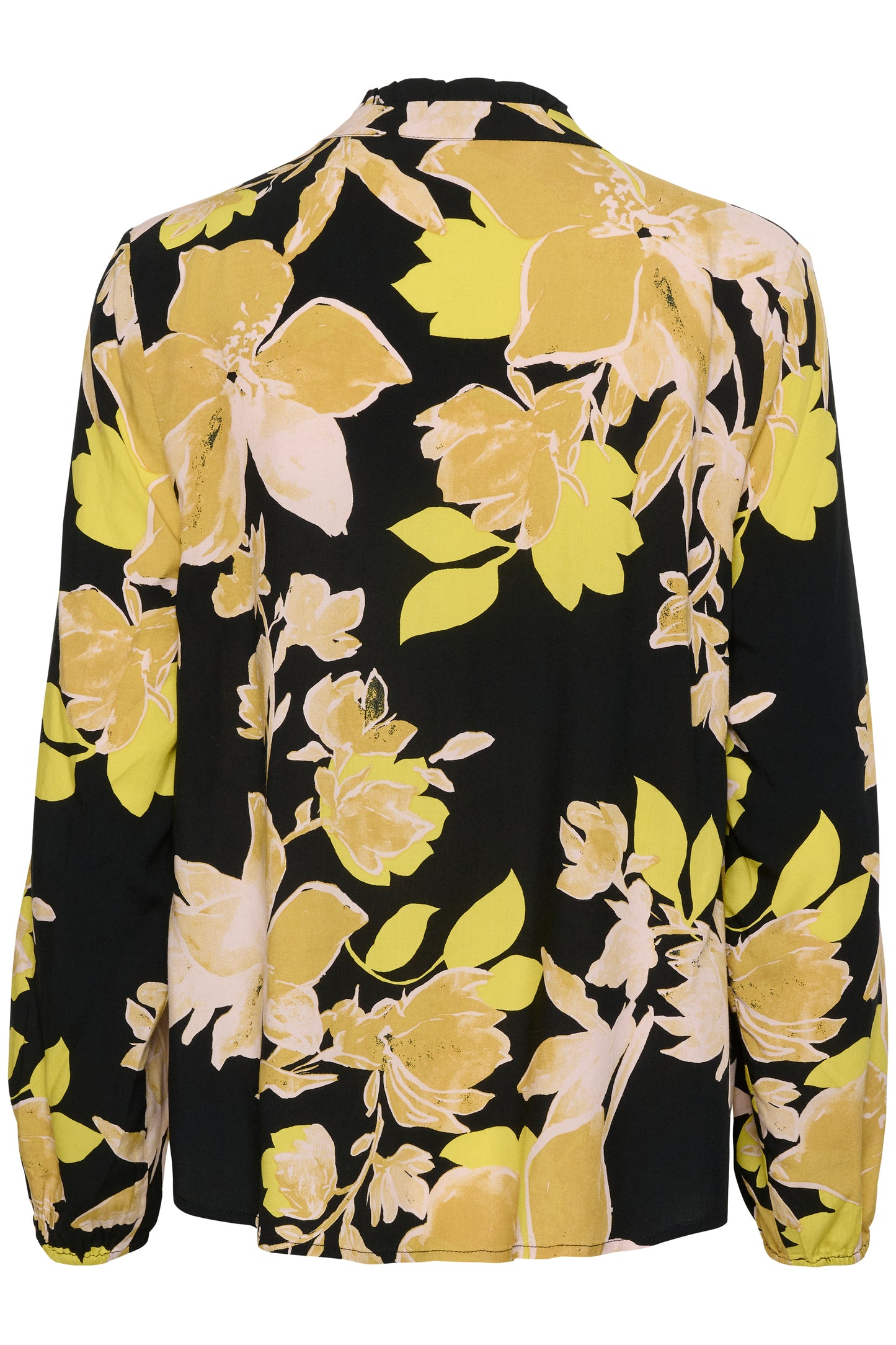 Saint Tropez Eda Blouse | Black Burnished Florals