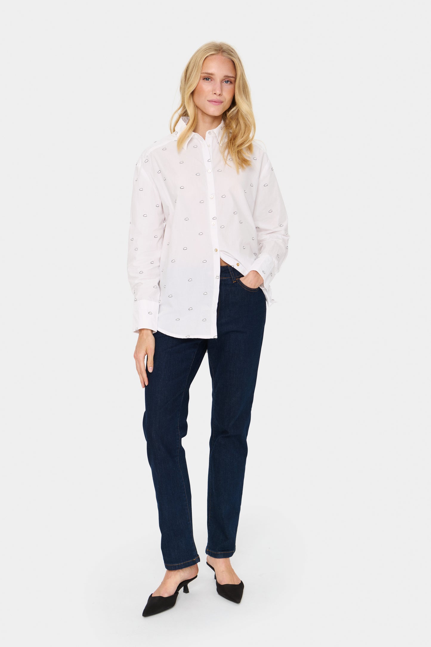 Saint Tropez Gianne Shirt | Ice Clouds