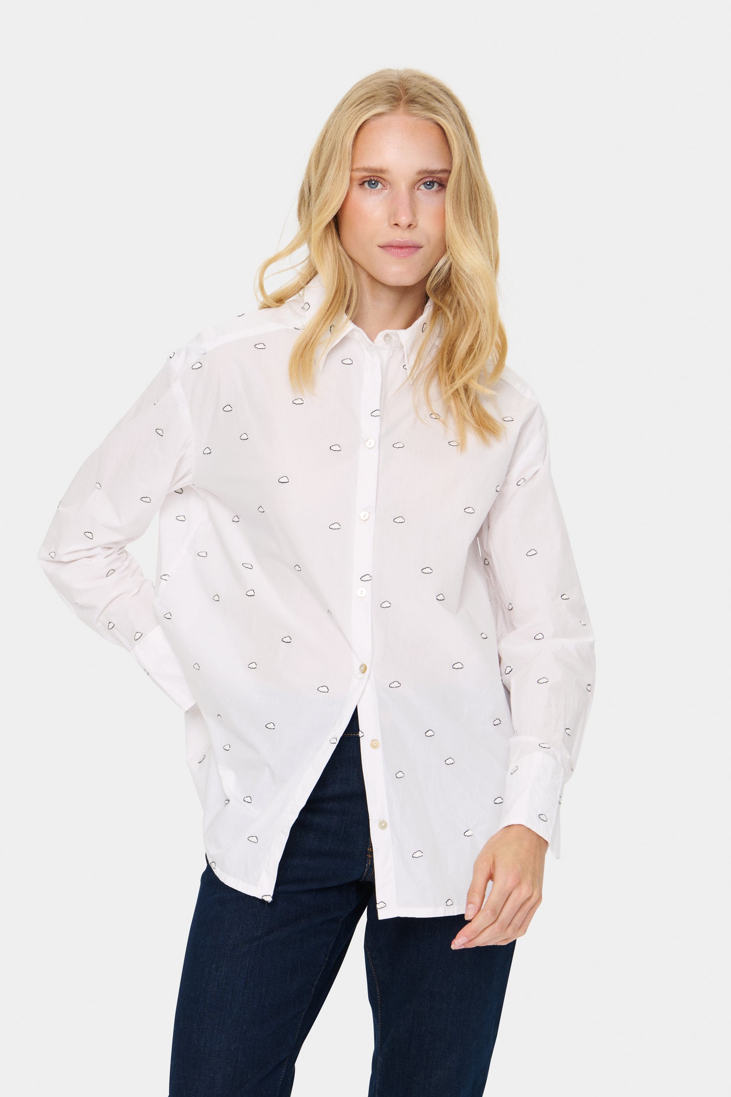 Saint Tropez Gianne Shirt | Ice Clouds