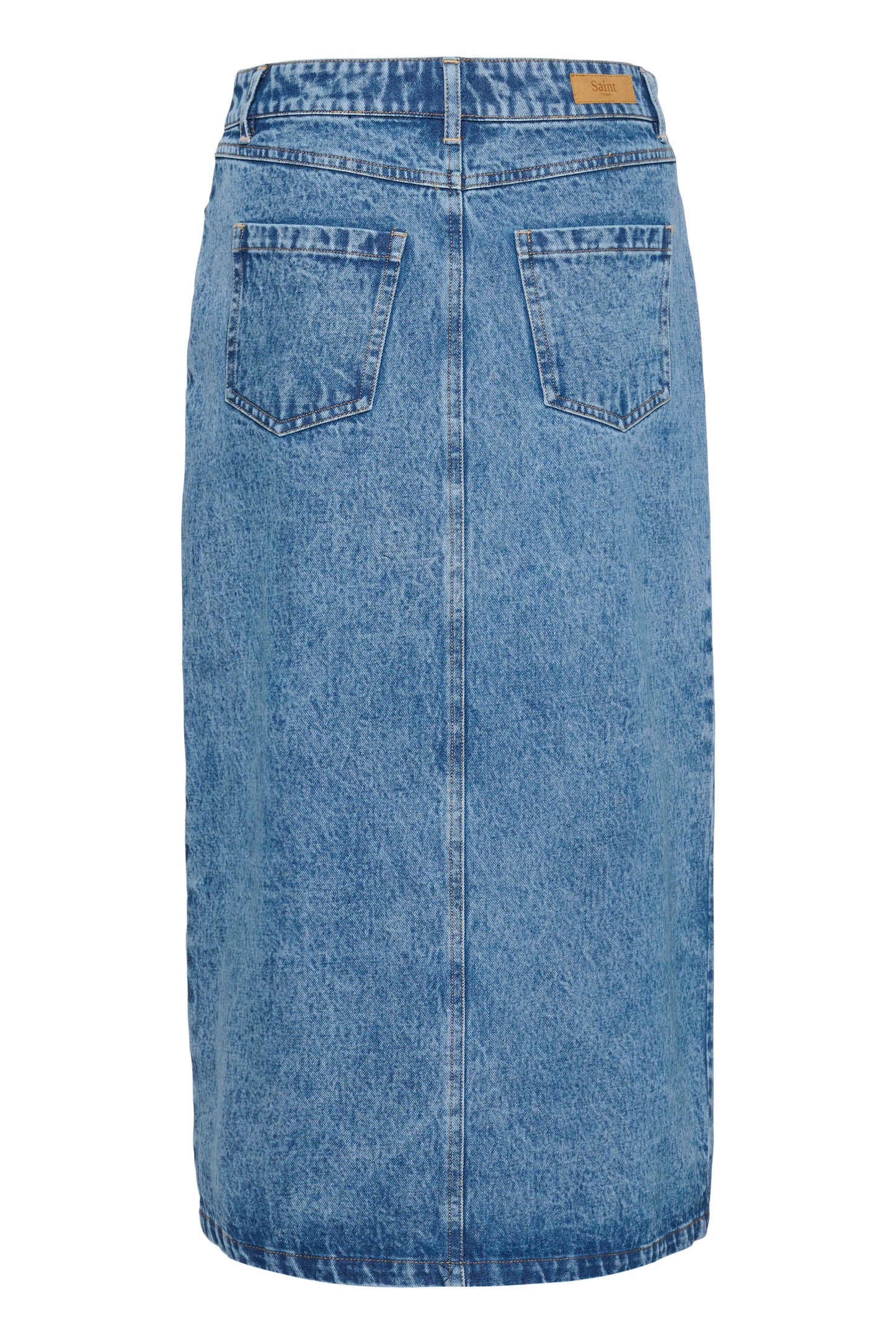 Saint Tropez Gabi Denim Skirt | Medium Blue Denim