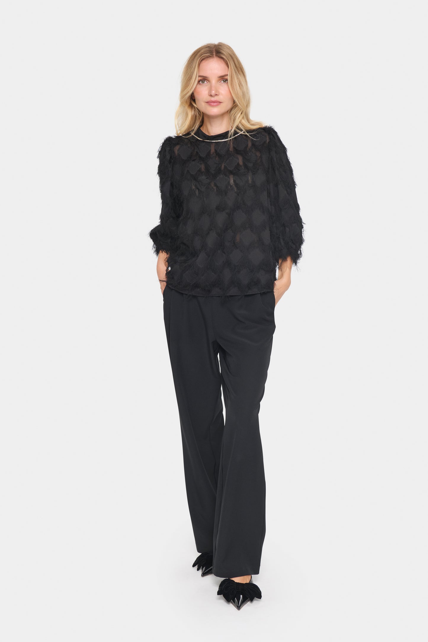 Saint Tropez Hadil Blouse | Black