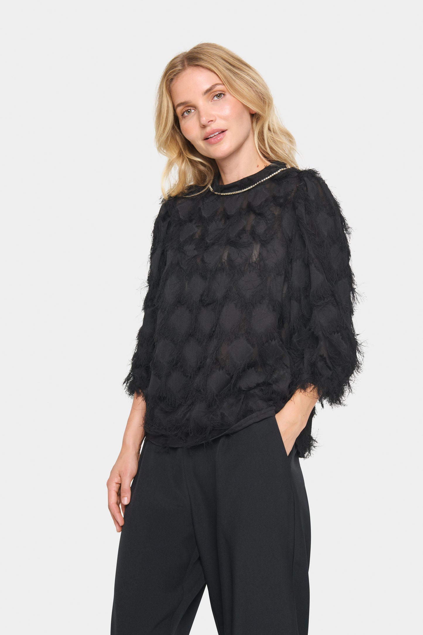 Saint Tropez Hadil Blouse | Black