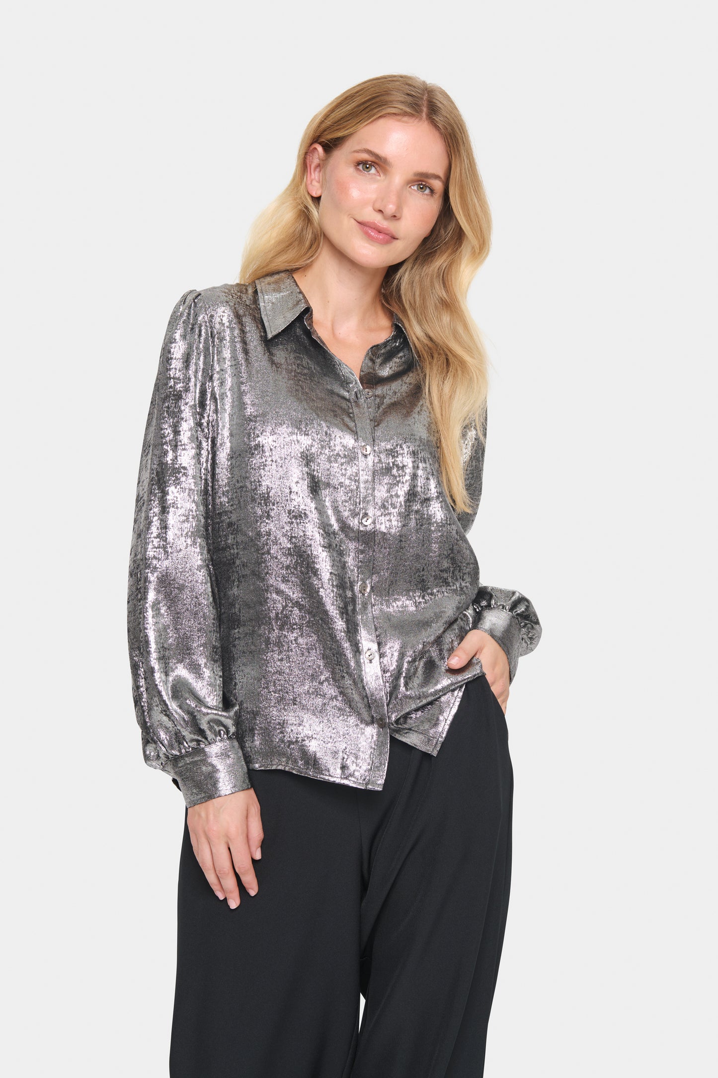 Saint Tropez Hami Shirt | Silver