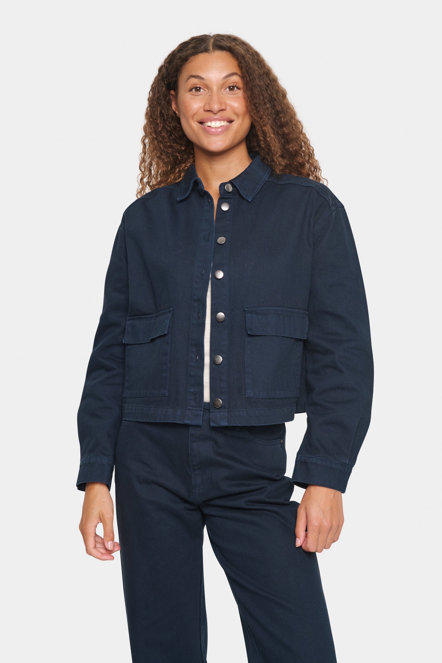 Saint Tropez Ilu Denim Jacket | Midnight Sail