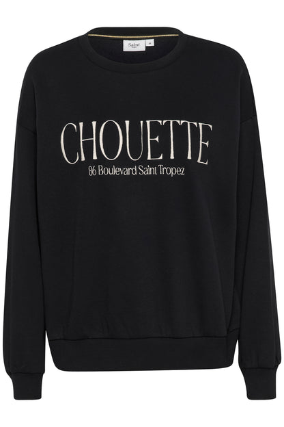 Saint Tropez InezSZ Sweatshirt | Black