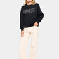 Saint Tropez Inez Sweatshirt | Black