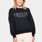 Saint Tropez Inez Sweatshirt | Black