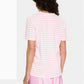 Saint Tropez Jucia T-Shirt | Bonbon White Stripe