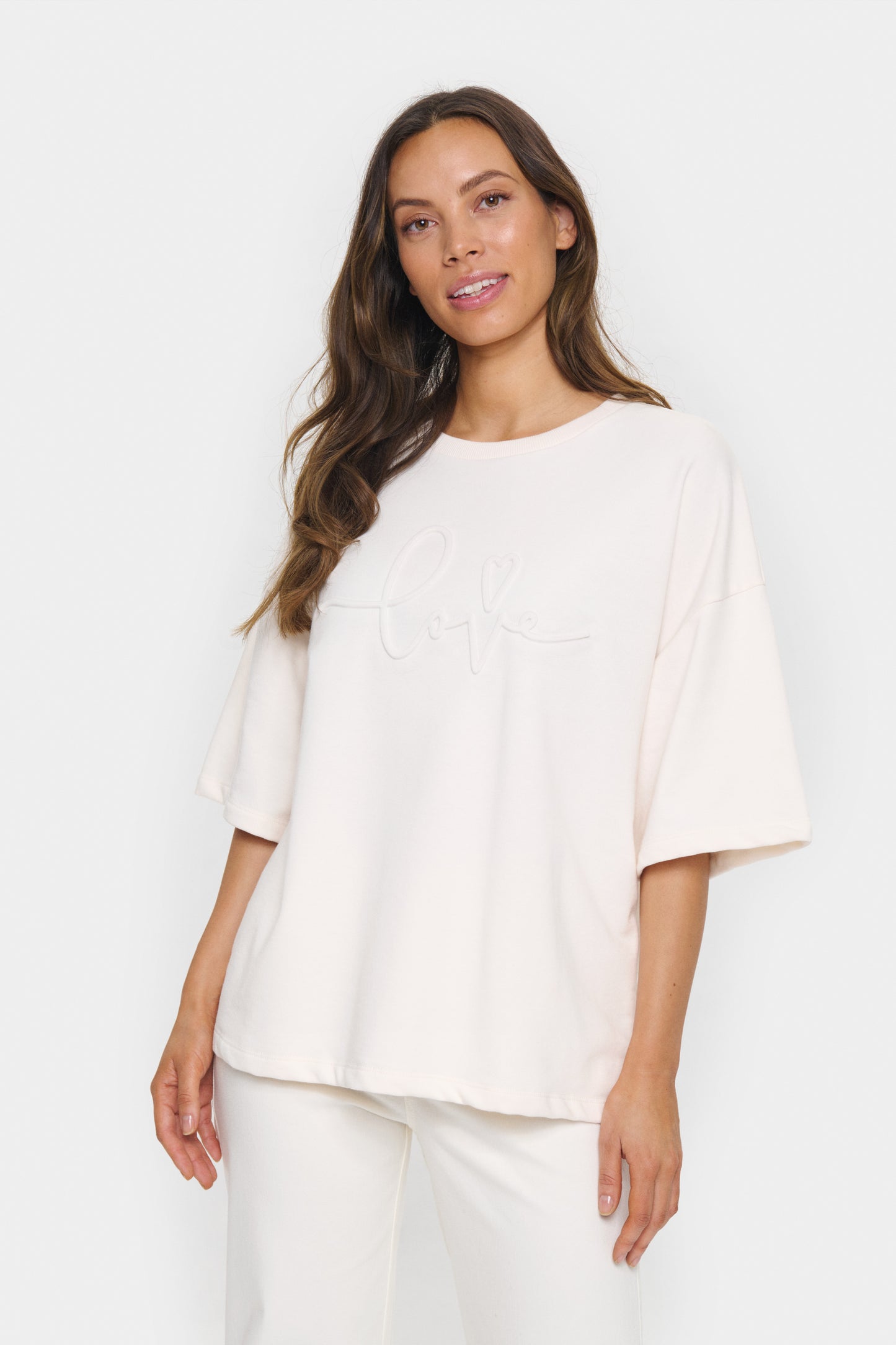 Saint Tropez Janeke Sweatshirt | Ice