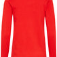 Saint Tropez Mila Long Sleeve V-Neck Pullover | Flame Scarlet