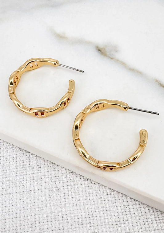 Envy Gold Hoop Earring