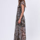 Religion Indium Maxi Dress | Plume Print