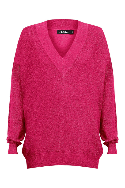 Eb & Ive Irula Knit | Magenta