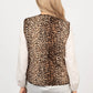 Noa Quilted Gilet | Leopard