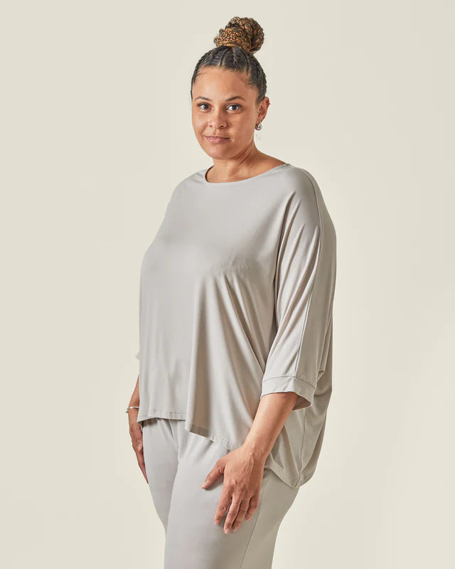 Chalk Jemma Top | Greige