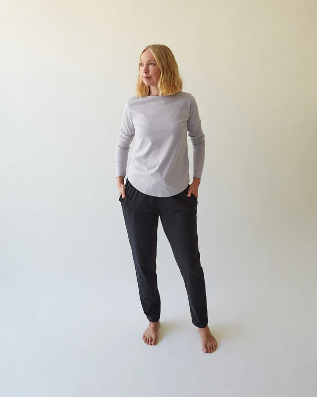 Chalk Renee Top | Dove Grey