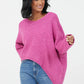 Fortune Oversized Hi-Lo Jumper | Orchid