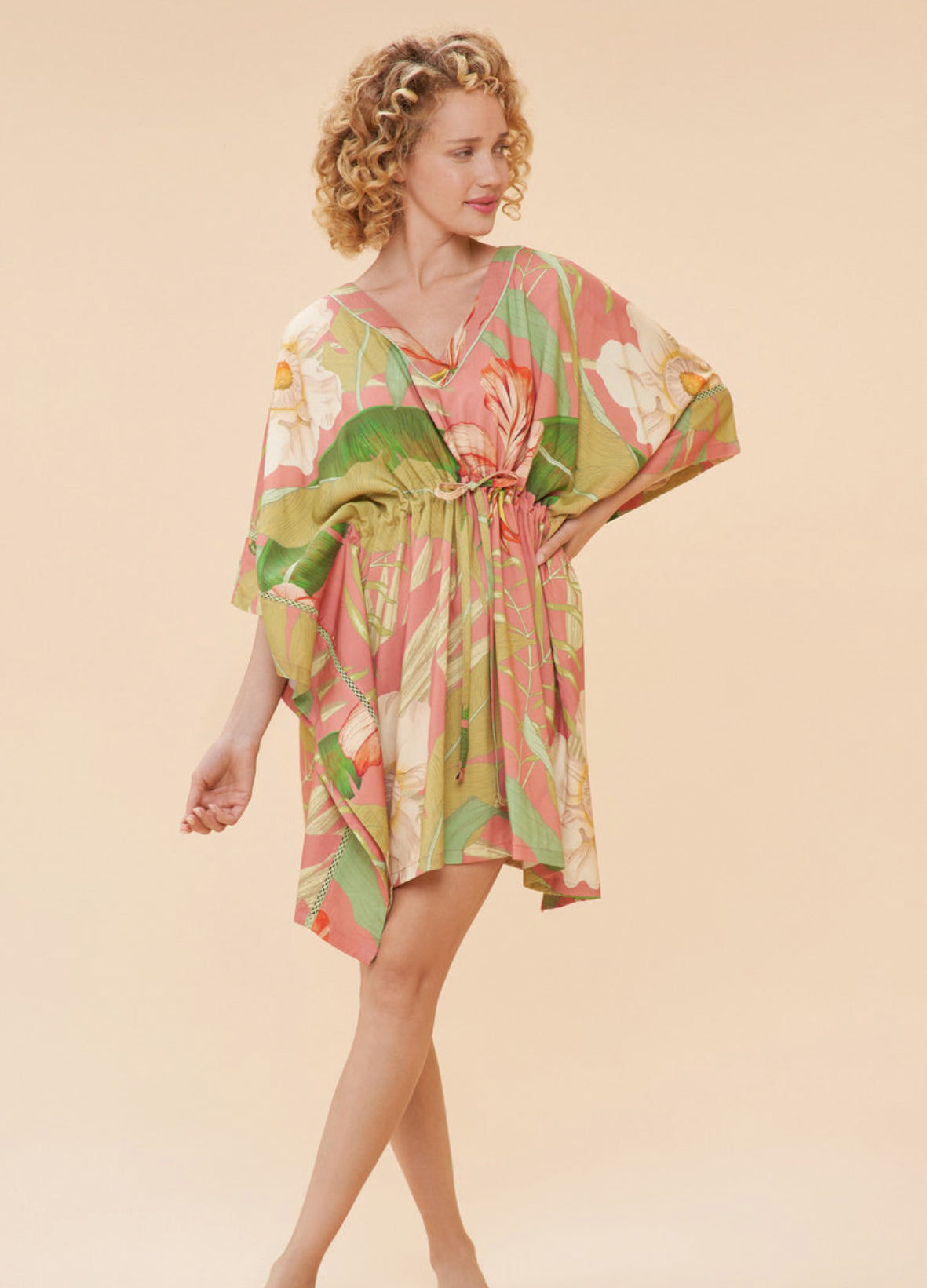 Delicate Tropical Beach Cover Up | Candy