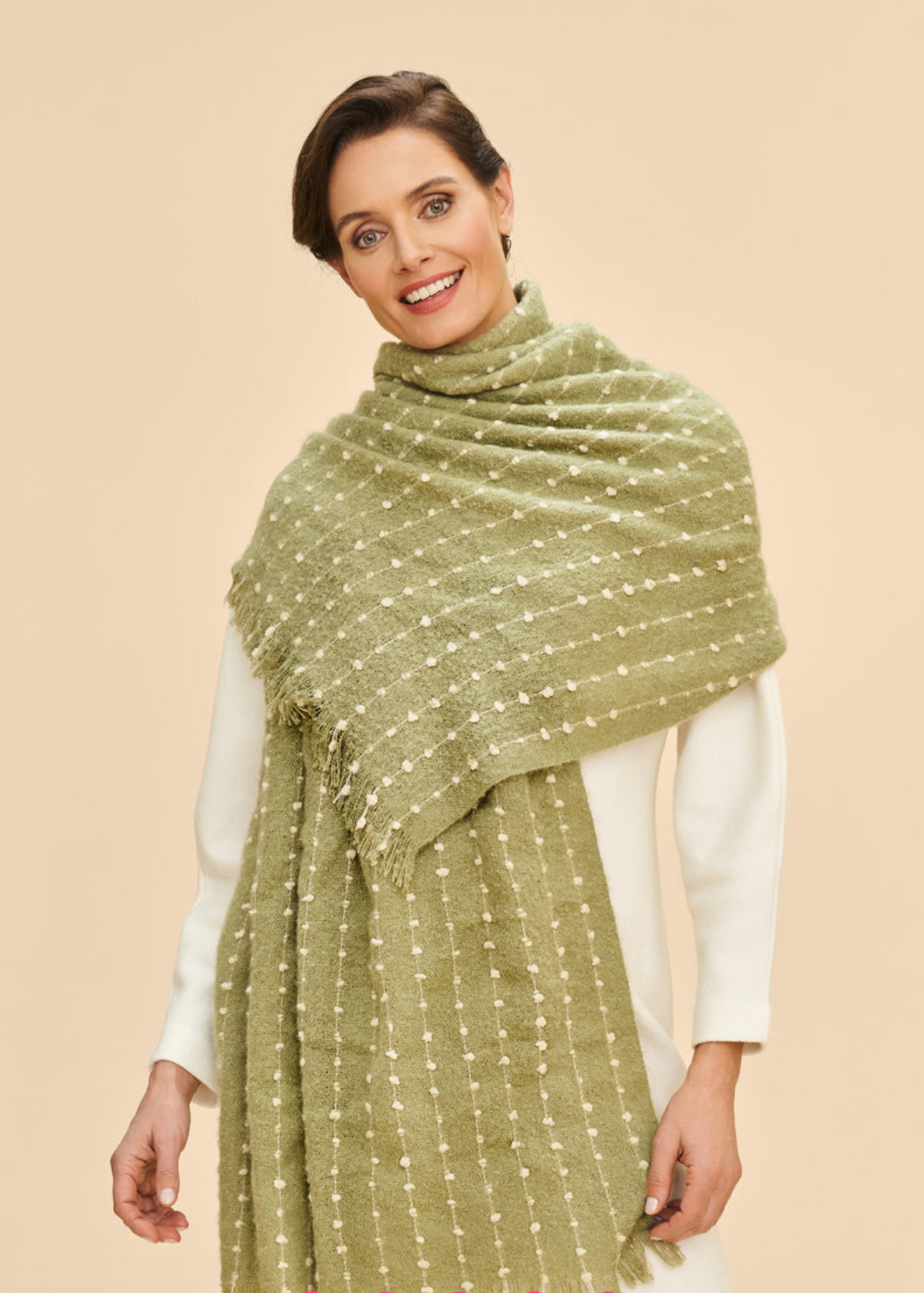 Powder Dakota Cosy Scarf | Sage