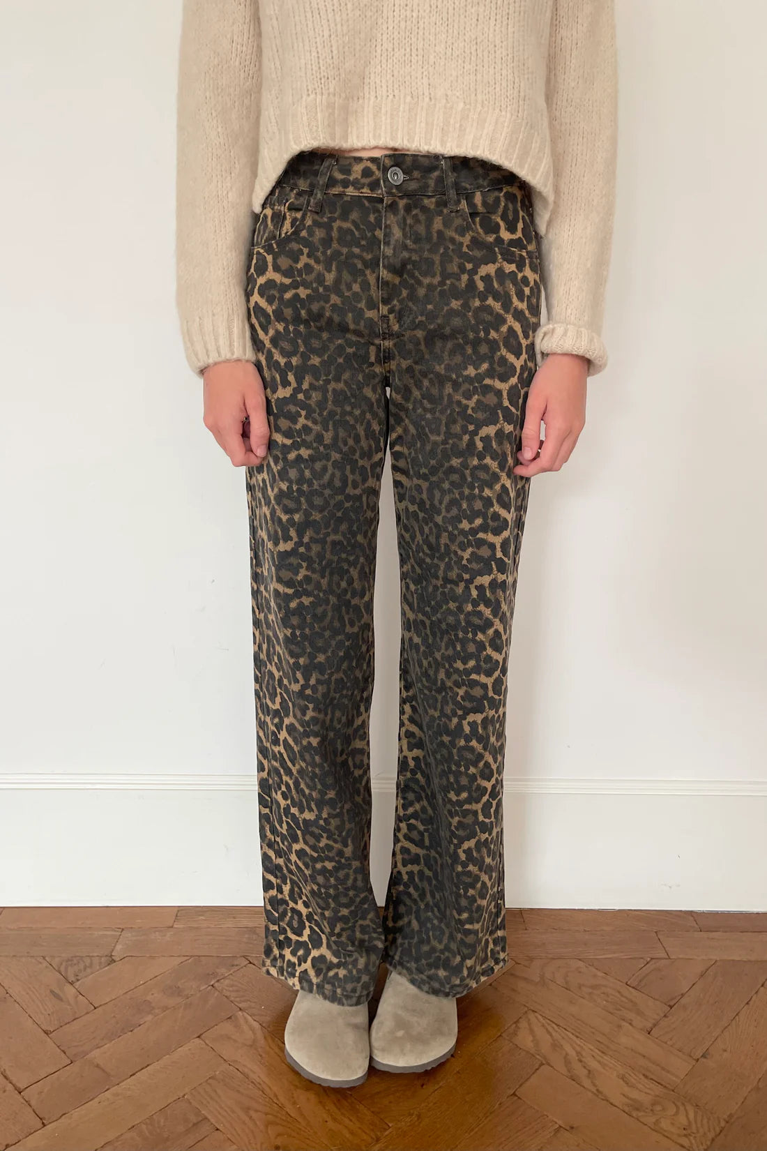 Rebekka Leopard Jeans