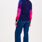 Stacey Jumper | Navy Colour Block